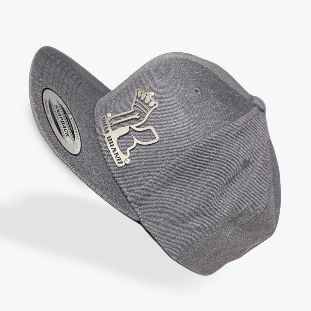Flat Bill Dark Heather Snapback