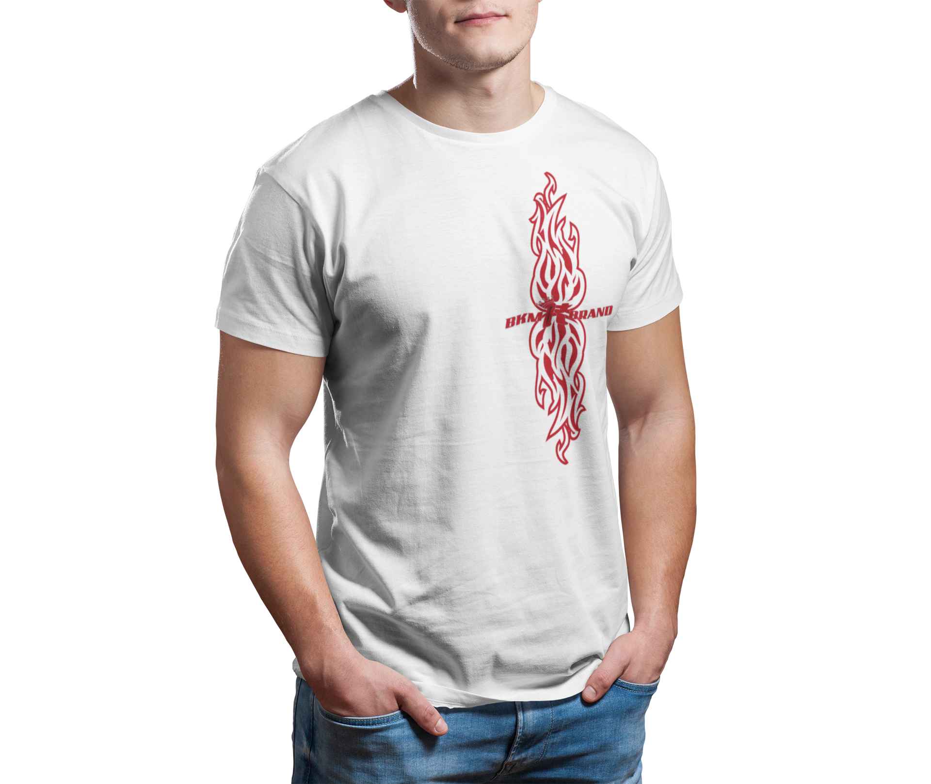 BKM-Flamed Tee